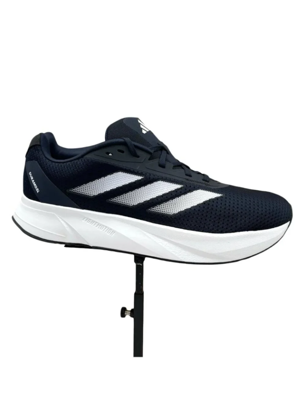 Adidas Duramo SL Mens Running Shoes Size 12.5 Navy Blue White Athletic Comfort